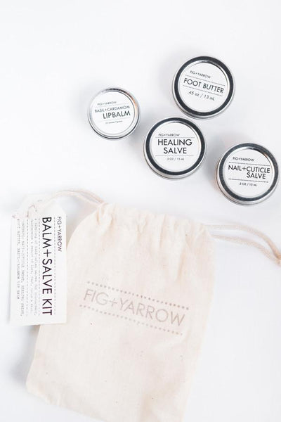 Fig + Yarrow Balm + Salve Kit