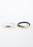 By Boe Leather Band Ring