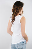 Alternative Apparel White Cap Sleeve Crew