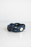 Solid Mfg. Co Braided Leather Bracelet