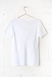 LA Made Roll Sleeve V-Neck Tee