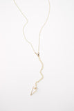 By Boe Wraparound Triangle Necklace