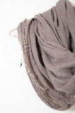 Frayed Infinity Scarf
