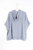 Alternative Apparel Light French Terry Hooded Cape