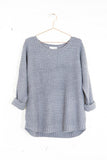 Knot Sisters Grey Purba Sweater