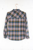 Alternative Apparel Flannel Yarn Dye Button Up Shirt 
