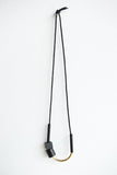 Maslo Jewelry Chock A Block Brass Necklace