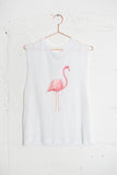 A Fine Line Flamingo Tank